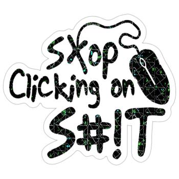 Zitate lustig fraze meme populär cool trendy Zitat - Sticker Größe S (10 x 10 cm) - Mattweiß - Vorne
