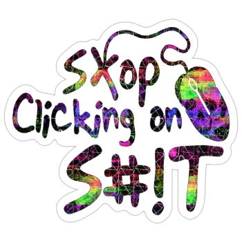 Zitate lustig fraze meme populär cool trendy Zitat - Sticker Größe S (10 x 10 cm) - Mattweiß - Vorne