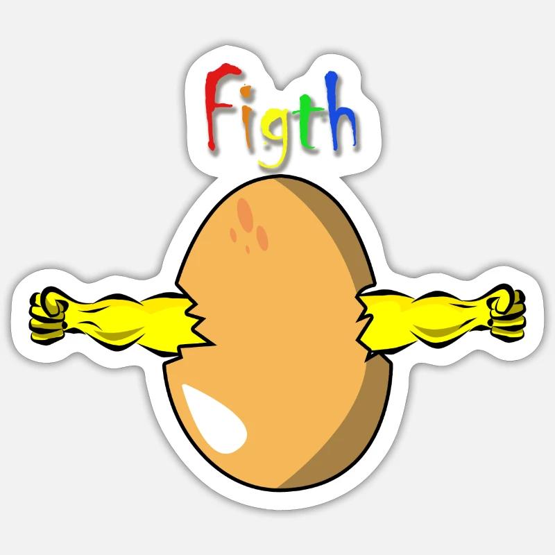 Sticker size S (10 x 10 cm) - 