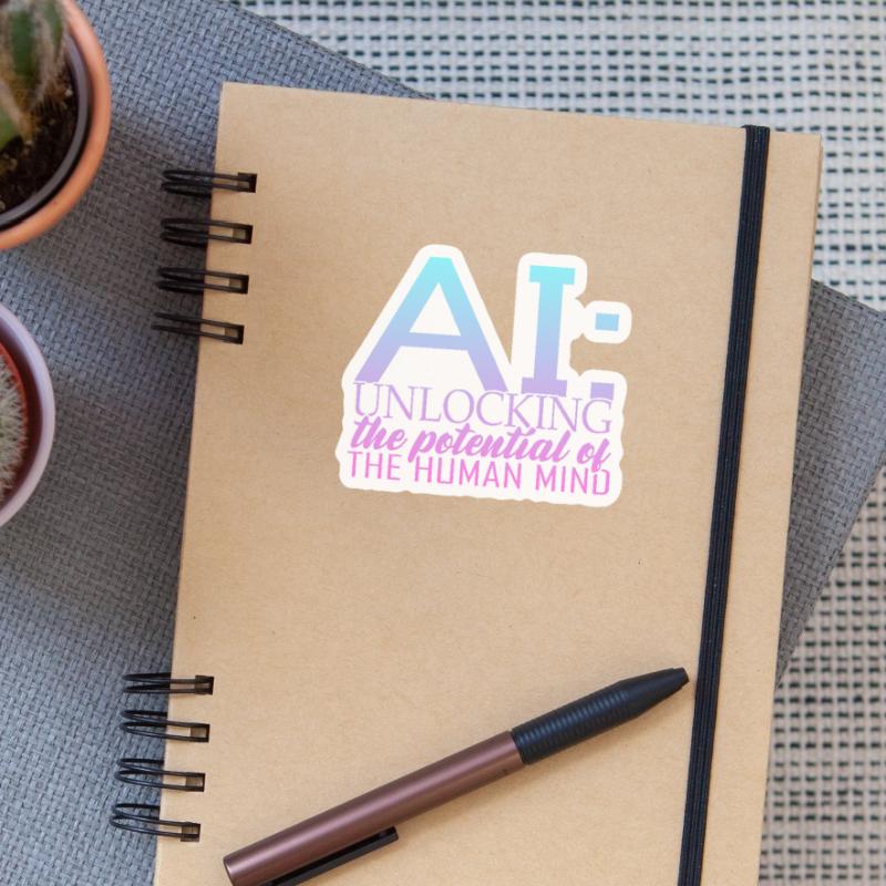 Artificial Intelligence Deep Learning Sticker size S (10 x 10 cm)