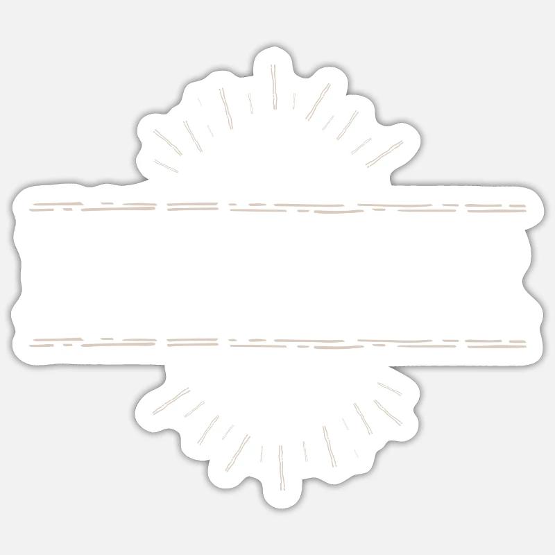 Manager Beruf - Sticker Größe S (10 x 10 cm) - Mattweiß