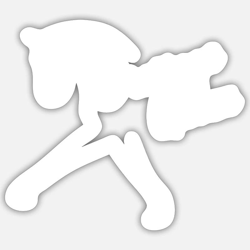 Sticker taille S (10 x 10 cm) - 
