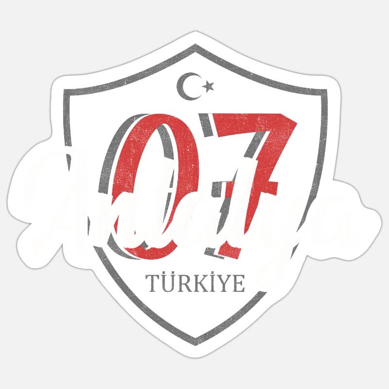 Antalya Sticker size S (10 x 10 cm)