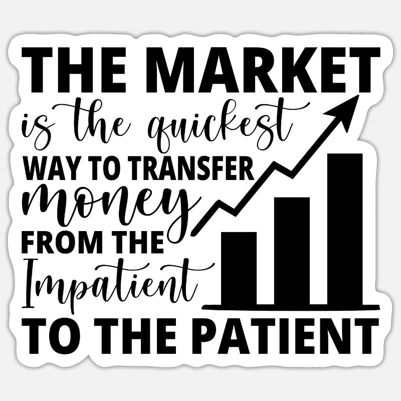 Bitcoin Spruch Sticker Größe S (10 x 10 cm)