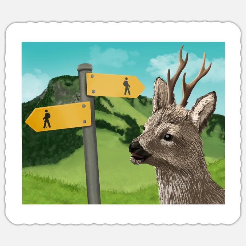 Sticker taille S (10 x 10 cm) - 