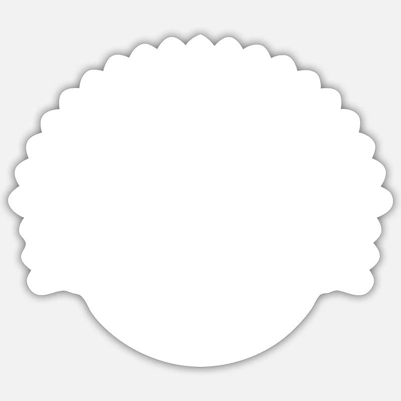 Bitcoin Trading Crypto Stocks - Sticker taille S (10 x 10 cm) - blanc mat