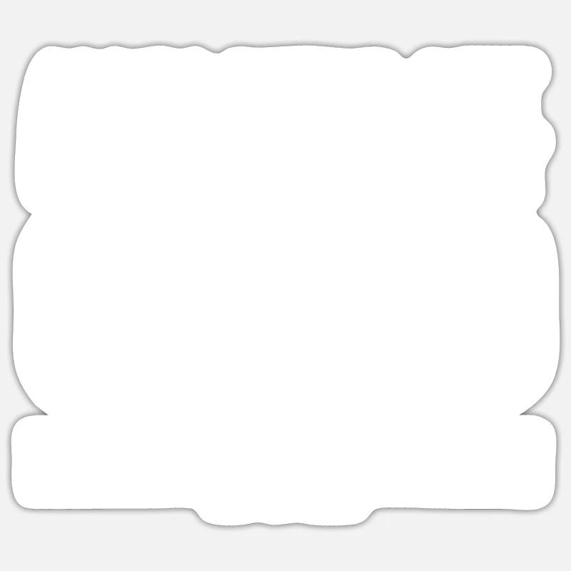 Gerd - Sticker Größe S (10 x 10 cm) - Mattweiß