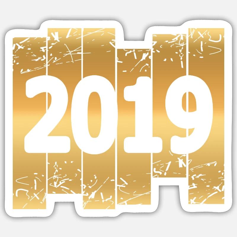 in 2019 Sticker Größe S (10 x 10 cm)