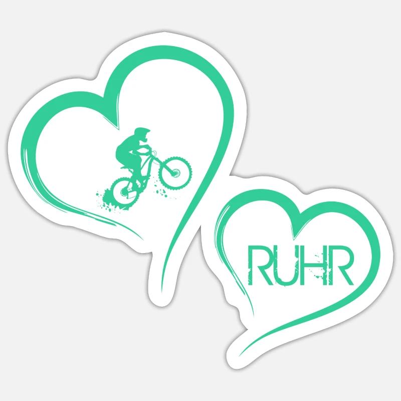 Sticker Größe S (10 x 10 cm) - 