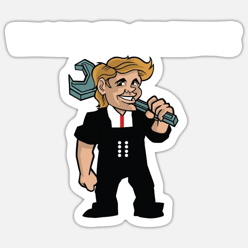 Sticker Größe S (10 x 10 cm) - 