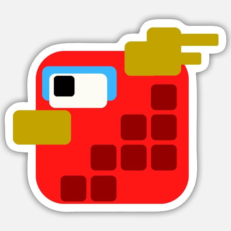 Sticker taille S (10 x 10 cm) - 