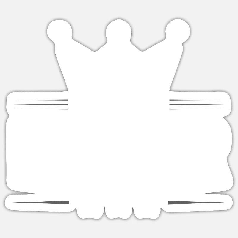 Lehrer Beruf Sticker Größe S (10 x 10 cm)