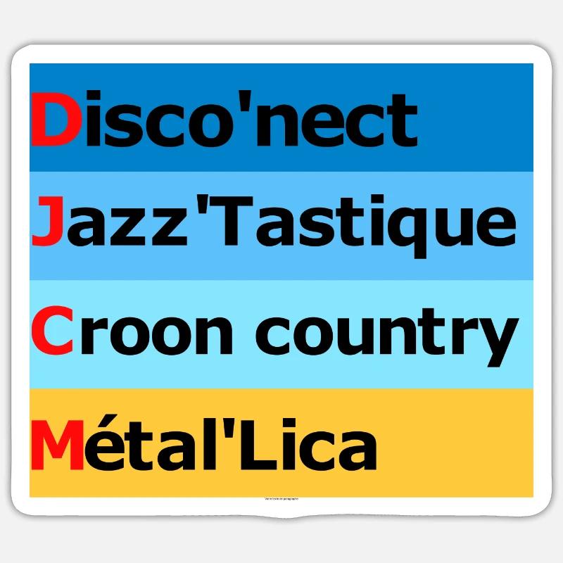 Sticker taille S (10 x 10 cm) - 