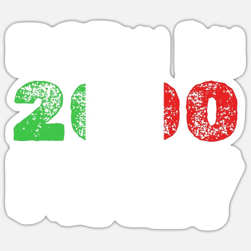 2000 Sticker size S (10 x 10 cm)