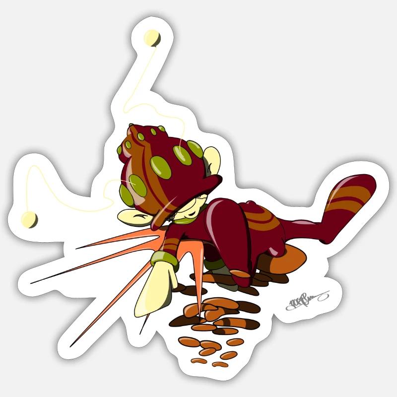 Sticker taille S (10 x 10 cm) -