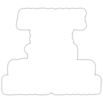 Awesome Since 1990 One Of A Kind 1990 Gift - Sticker size S (10 x 10 cm) - white matte - Front