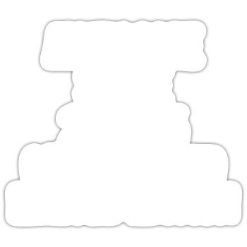 Awesome Since 2005 One Of A Kind 2005 Gift - Sticker size S (10 x 10 cm) - white matte - Front