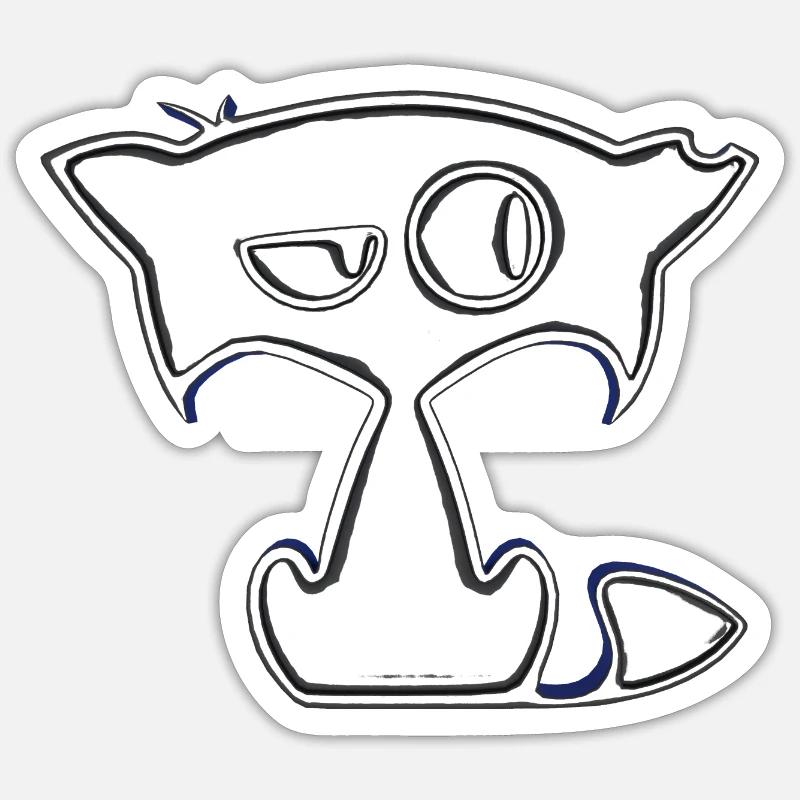 Sticker taille S (10 x 10 cm) - 