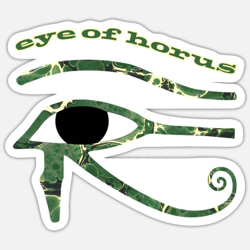 Oeil d’Horus E 226 Sticker taille S (10 x 10 cm)