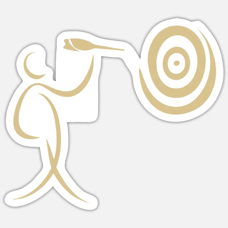 Sticker størrelse S (10 x 10 cm) - 