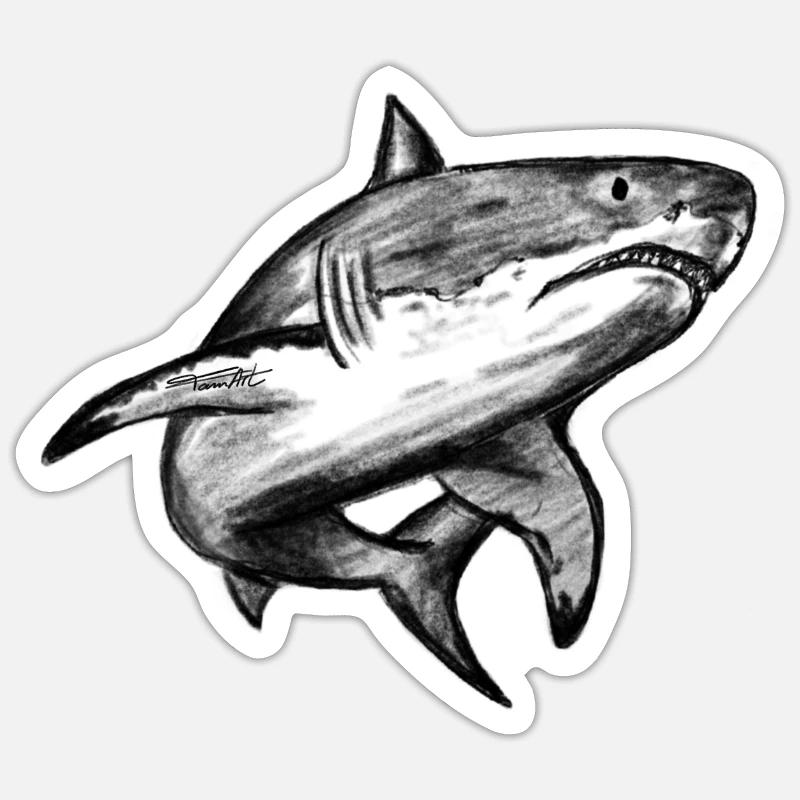 Der Räuber der Tiefe Sticker Größe S (10 x 10 cm)