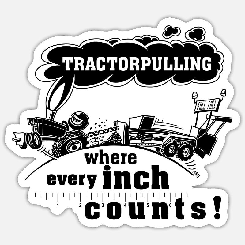 tp where every inch counts Sticker size S (10 x 10 cm)