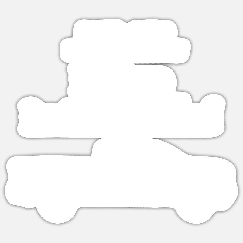 Sticker Größe S (10 x 10 cm) - 