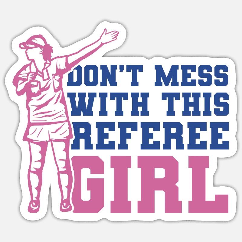 Arbitre Sticker taille S (10 x 10 cm)