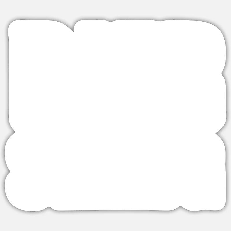 Bierseelig - Sticker Größe S (10 x 10 cm) - Mattweiß