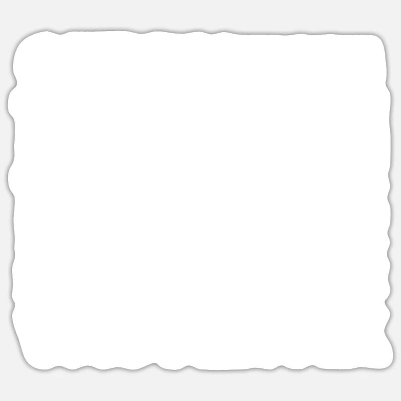 GERBY White logo - Sticker size S (10 x 10 cm) - white matte