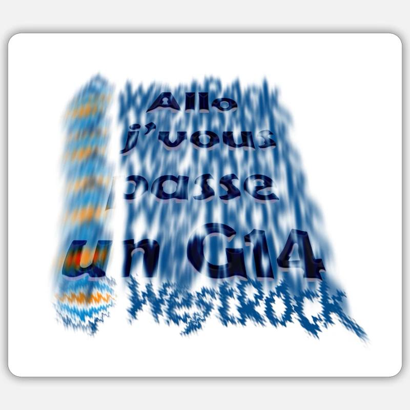 Sticker taille S (10 x 10 cm) - 