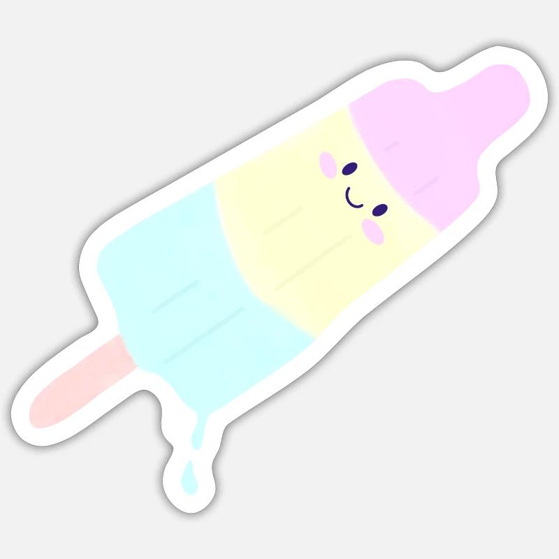 Eis Sticker Größe S (10 x 10 cm)