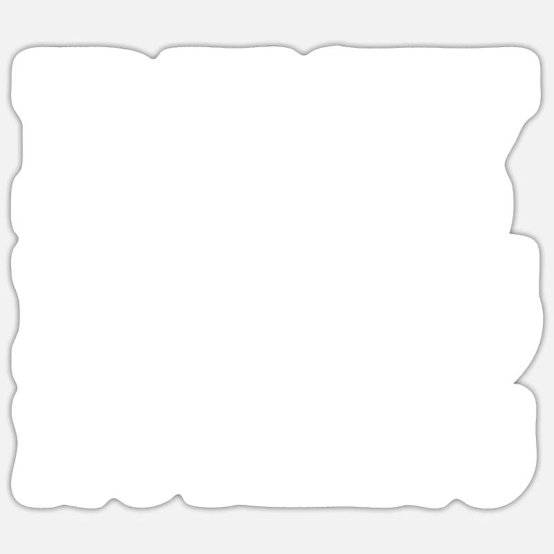 busy doing nothing - Sticker taille S (10 x 10 cm) - blanc mat
