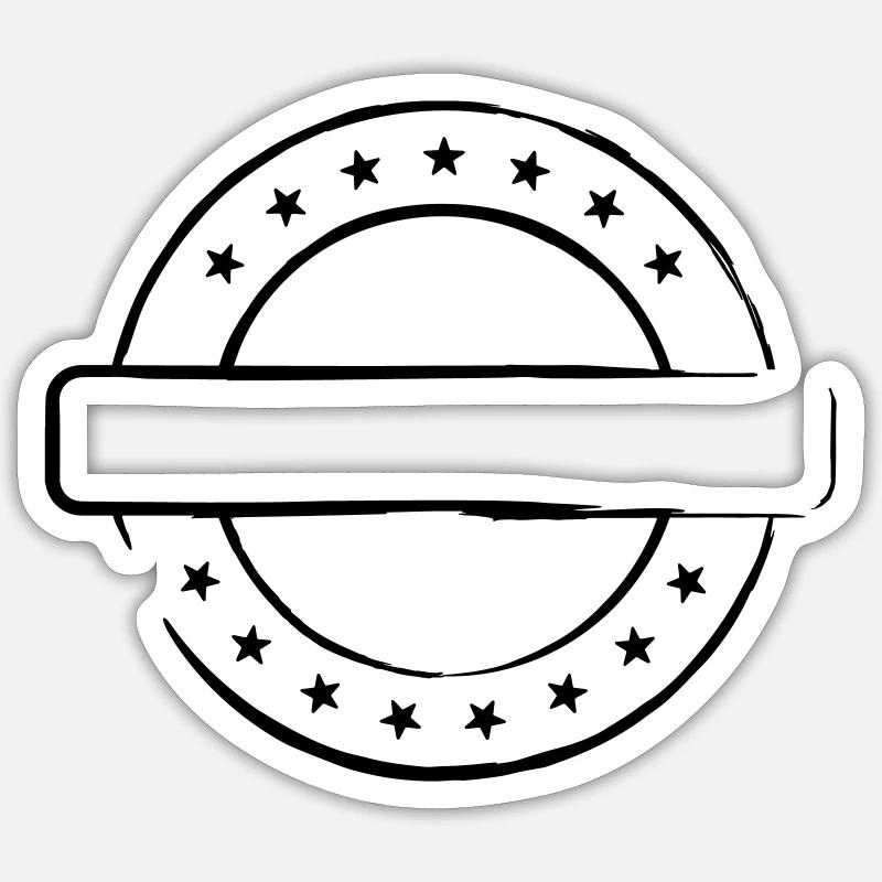 Banner Sticker Größe S (10 x 10 cm)