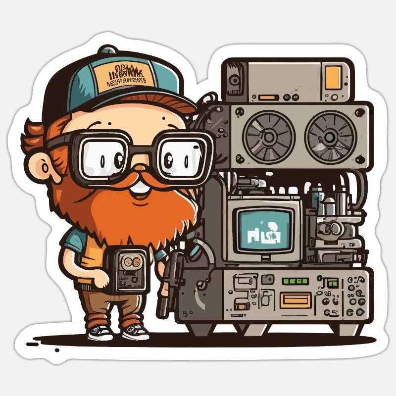 Sticker taille S (10 x 10 cm) - 