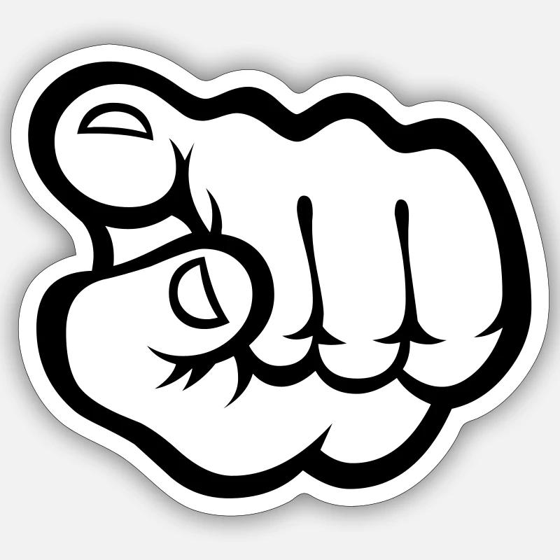 Sticker taille S (10 x 10 cm) - 