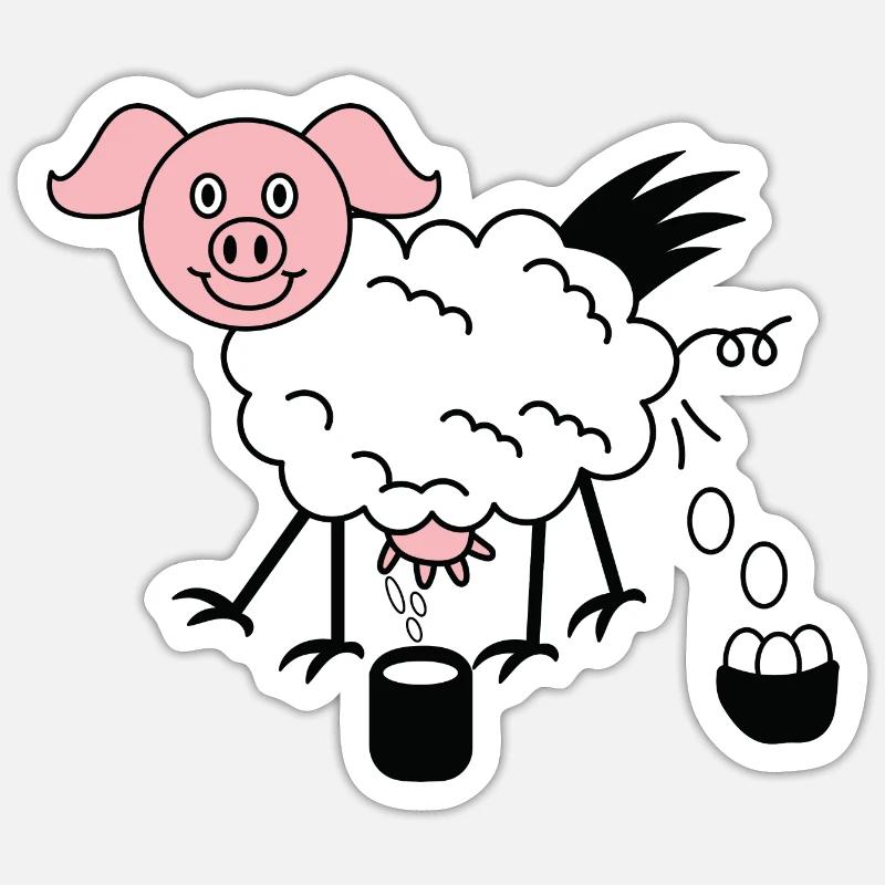 Sticker taille S (10 x 10 cm) - 