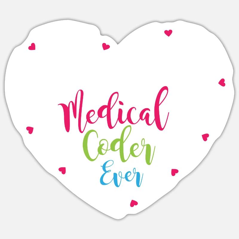 Spécialiste du codage de codeur médical Sticker taille S (10 x 10 cm)