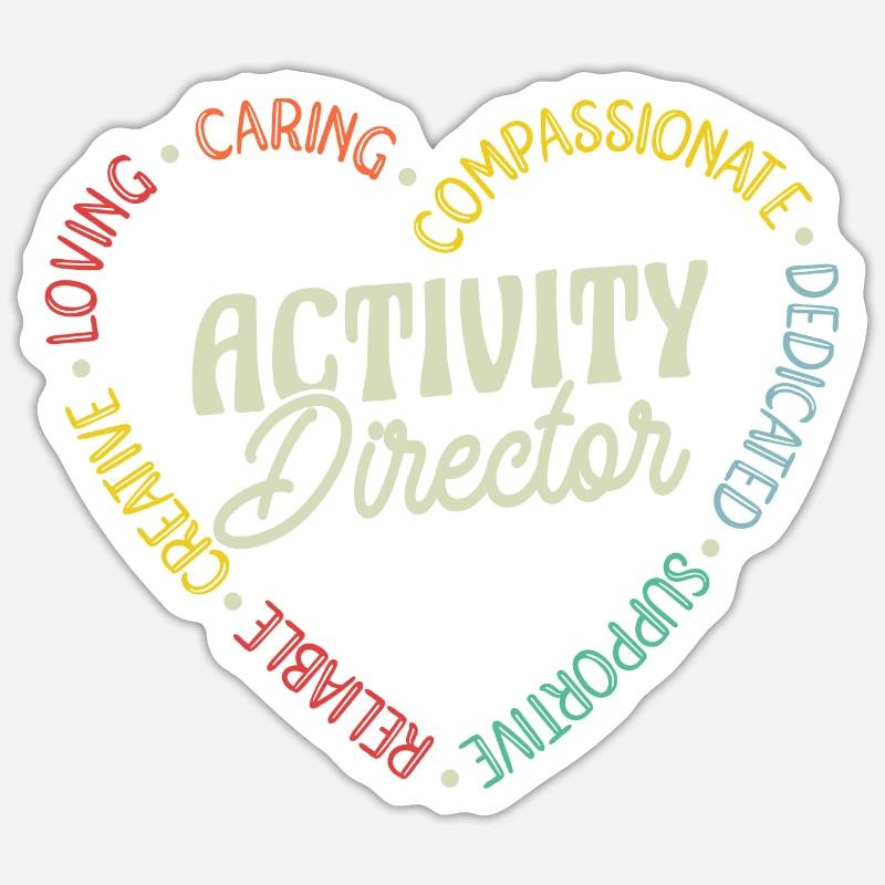 Awesome Activity Director Activity Sticker Größe S (10 x 10 cm)