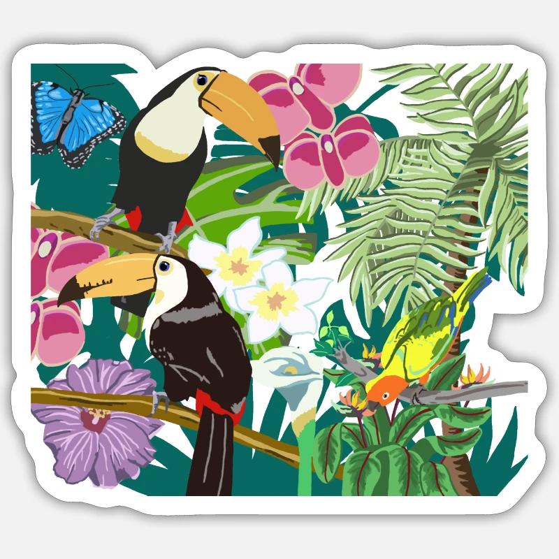 Sticker Größe S (10 x 10 cm) - 