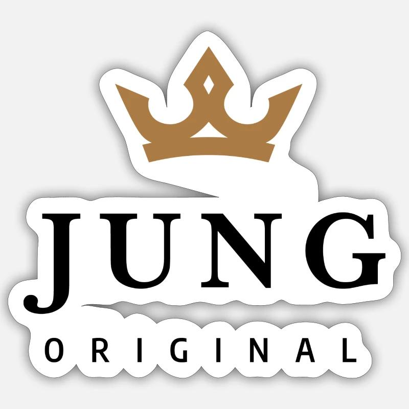 Jung Sticker Größe S (10 x 10 cm)