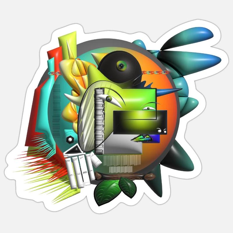 Sticker Größe S (10 x 10 cm) -