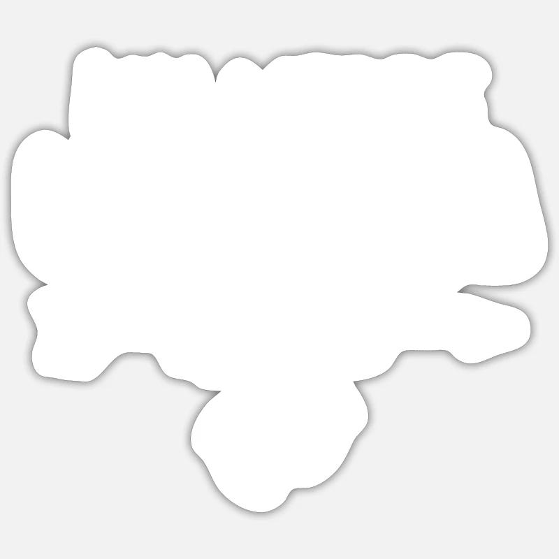 Ich werde Uropa 2025 - Sticker Größe S (10 x 10 cm) - Mattweiß