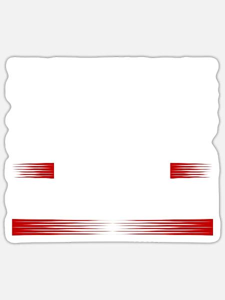 Jugendweihe Jugend Jugendfeier Geschenk - Sticker Größe S (10 x 10 cm) - Mattweiß
