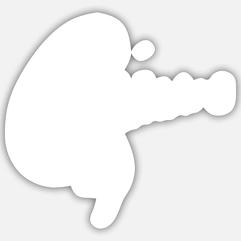 Sticker Größe S (10 x 10 cm) -