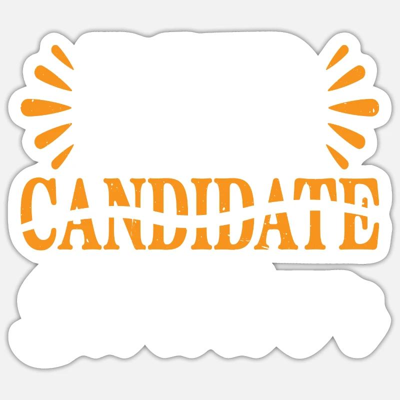 PhD Candidate Survivor 14 Sticker size S (10 x 10 cm)