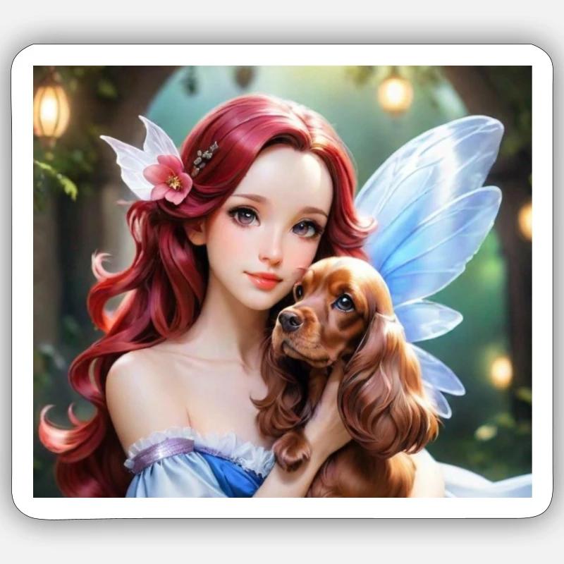 🧚‍♀️ Sticker taille S (10 x 10 cm)