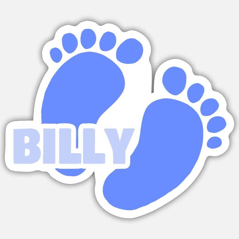 Naissance Billy Sticker taille S (10 x 10 cm)