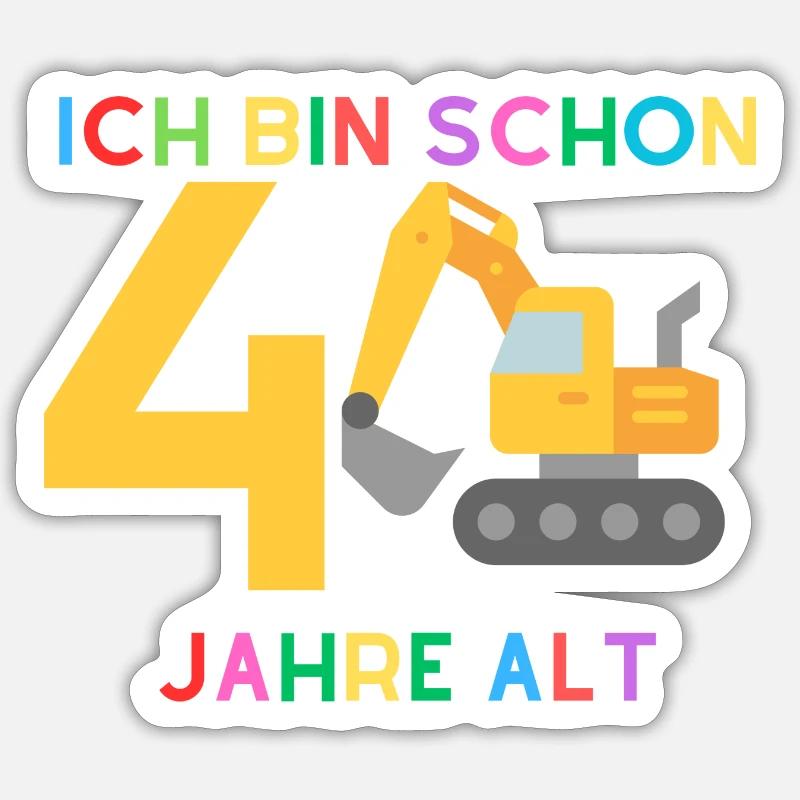 Sticker Größe S (10 x 10 cm) - 
