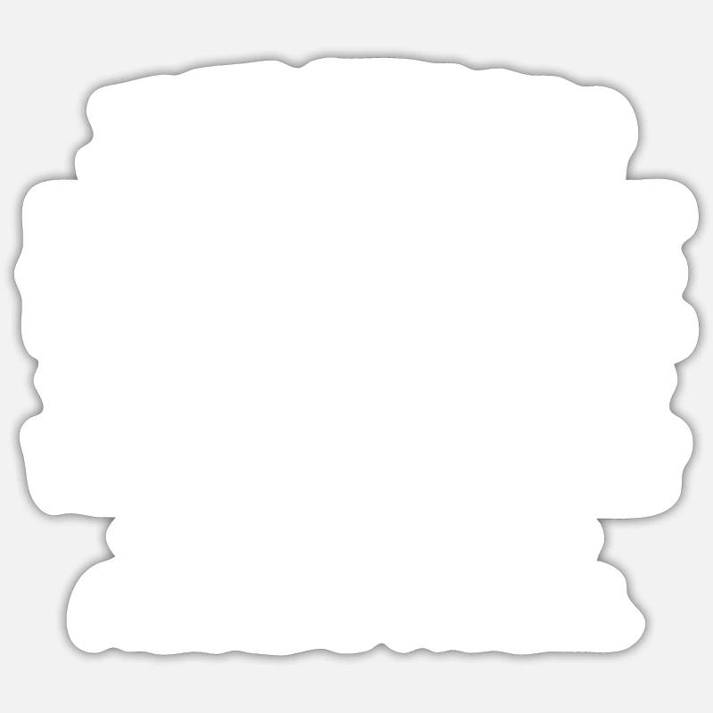 Pas Parfaite Mais Vétérinaire - Sticker taille S (10 x 10 cm) - blanc mat